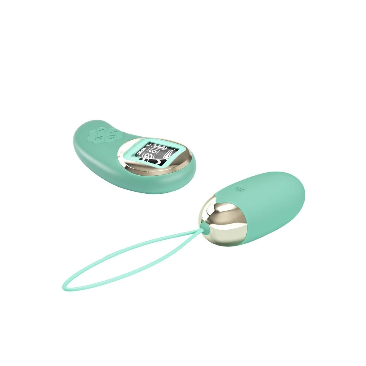 Grüne mit Fernbedienung, Vibrierende Eiermine von Pretty Love Led kaufen | Fesselliebe