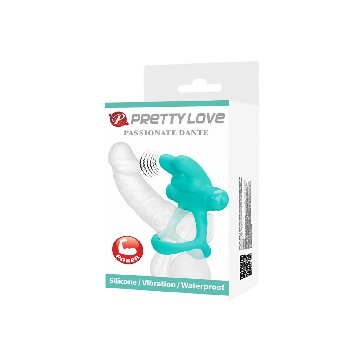 Dante Green Rabbit Vibratorring von Pretty Love Male kaufen | Fesselliebe