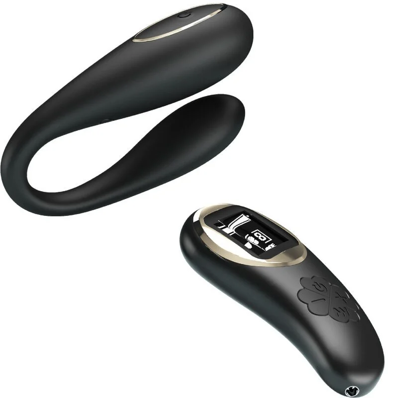 Nathan Double Pleasure Vibrator mit Fernbedienung von Pretty Love C-Type kaufen | Fesselliebe 2