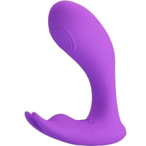 Idabelle Vibration & Pulsation mit Fernbedienung Violett von Pretty Love Bottom kaufen | Fesselliebe