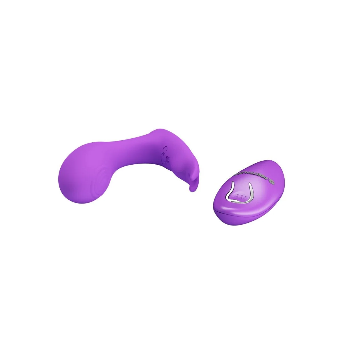 Idabelle Vibration & Pulsation mit Fernbedienung Violett von Pretty Love Bottom kaufen | Fesselliebe