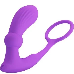 Warren Ring Violett Analvibrator von Pretty Love Bottom kaufen | Fesselliebe