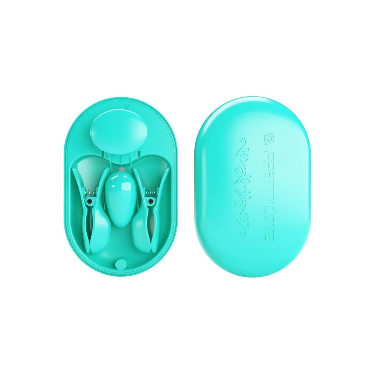 Surprise Box Blaue Elektrostimulationspinzette von Pretty Love Flirtation kaufen | Fesselliebe