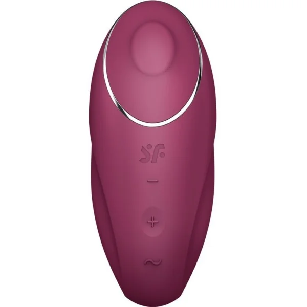 Tap & Climax 1 Auflegvibrator Rot von Satisfyer Layons kaufen | Fesselliebe