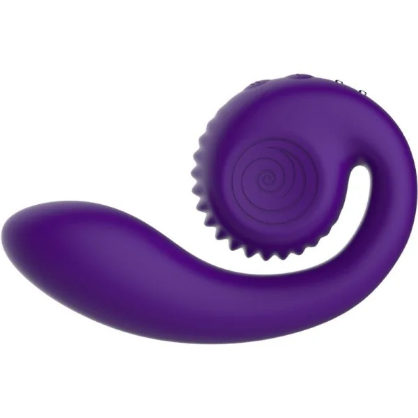 Gizi Dual Stimulator Violett von Snail Vibe kaufen | Fesselliebe