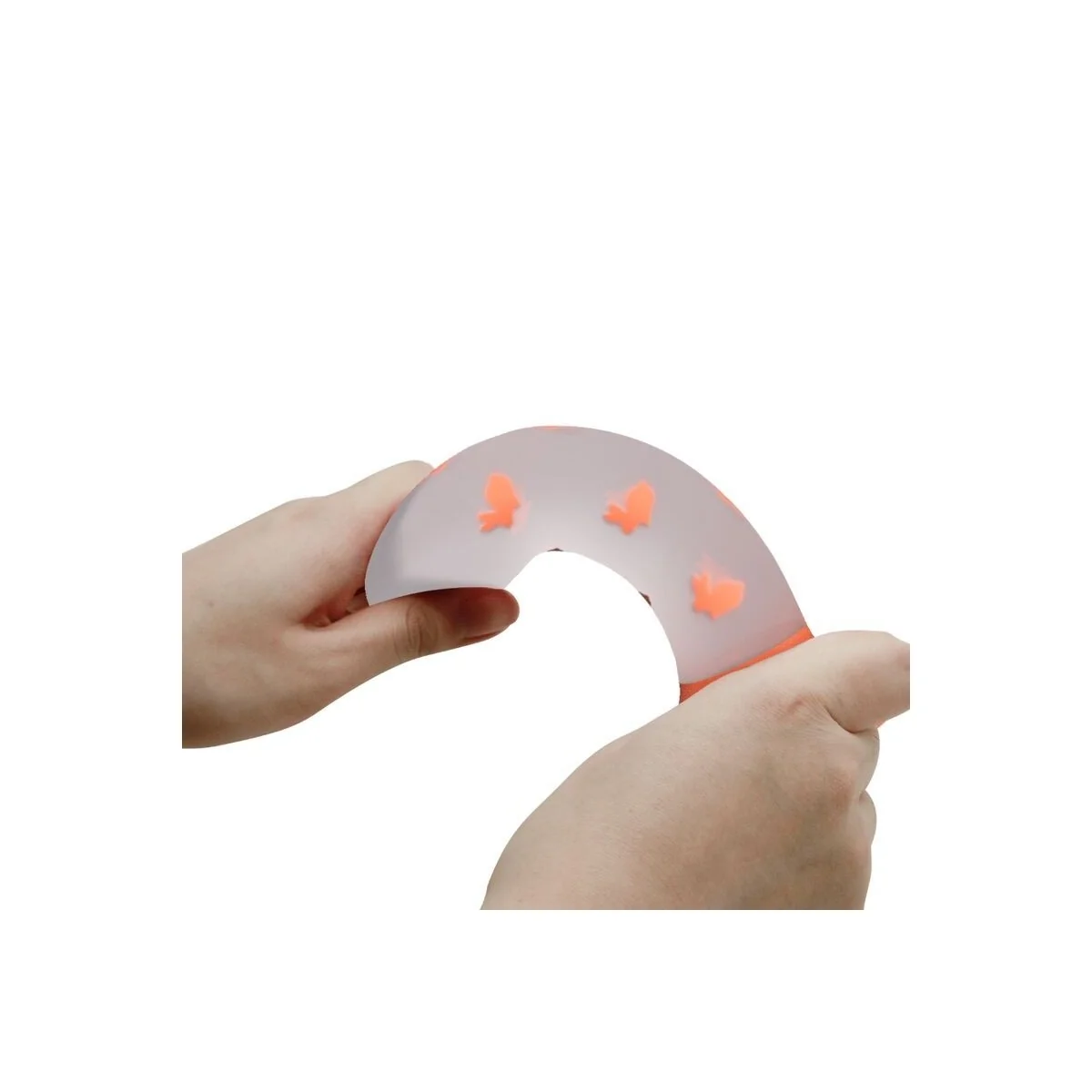 Magischer Nacht-Dildo ohne Vibration Leuchtendes Orange von Pretty Love Flirtation kaufen | Fesselliebe