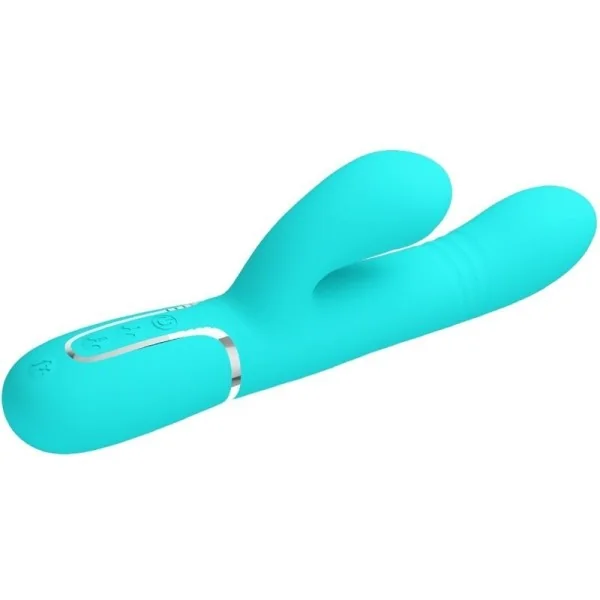 Multifunktions-G-Spot-Vibrator Aqua Grün von Pretty Love Flirtation kaufen | Fesselliebe