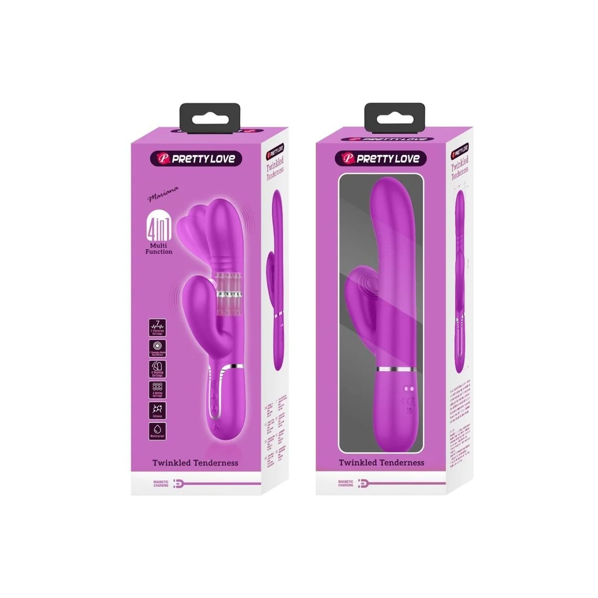 Multifunktions-G-Spot-Vibrator Fuchsia von Pretty Love Flirtation kaufen | Fesselliebe
