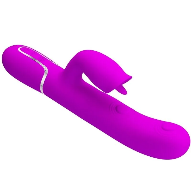 Kaninchenvibrator mit Leckendem Fuchsia von Pretty Love Flirtation kaufen | Fesselliebe