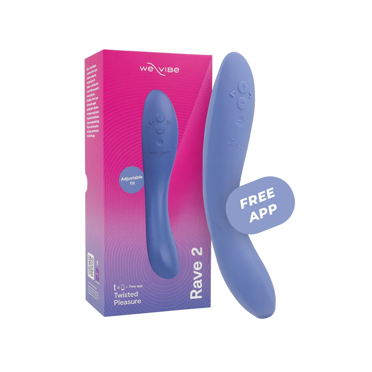 RAVE 2 G-SPOT VIBRATOR BLAU VON WE-VIBE