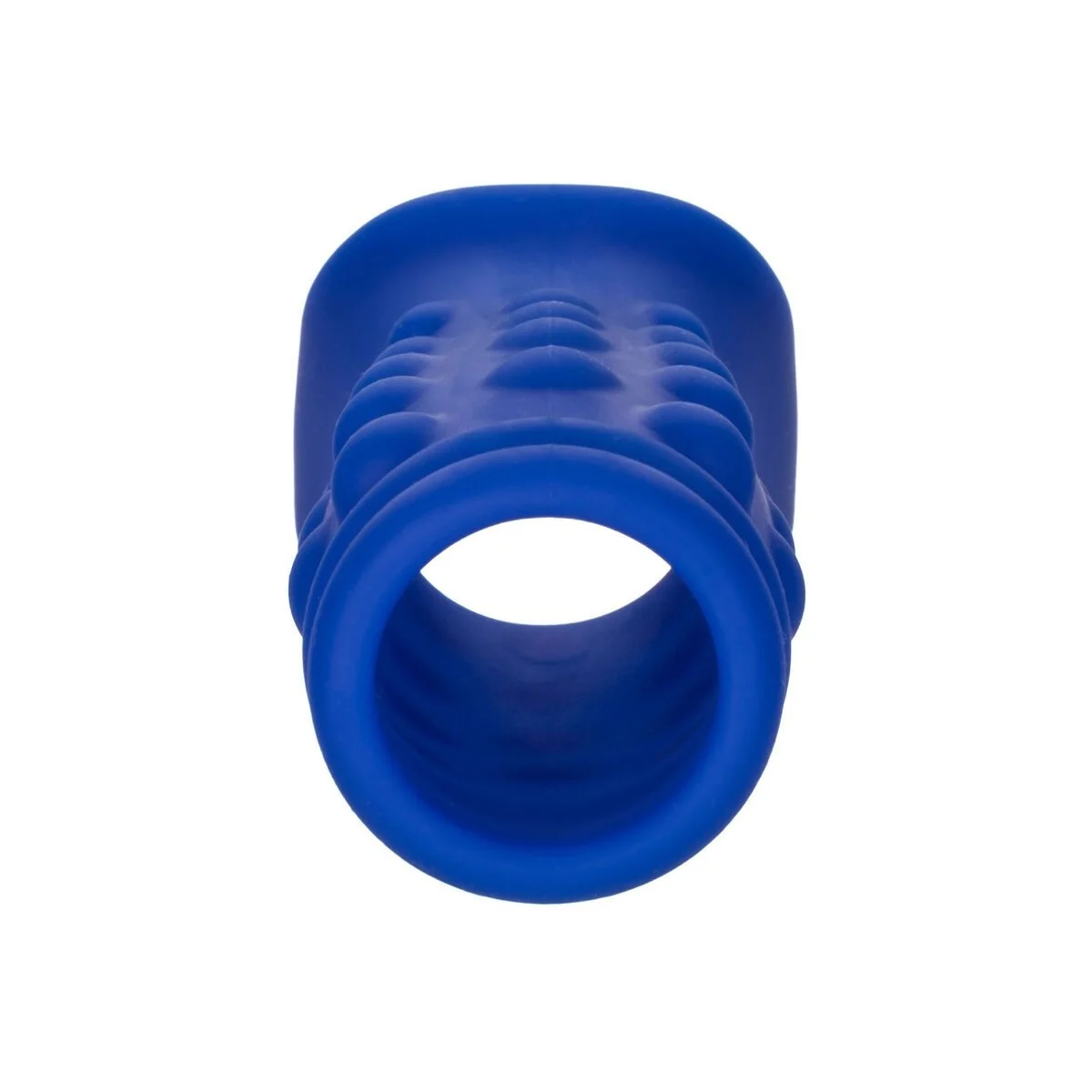 Admiral Penisabdeckung mit Perlen, Flüssiges Silikon Blau von Calexotics kaufen | Fesselliebe