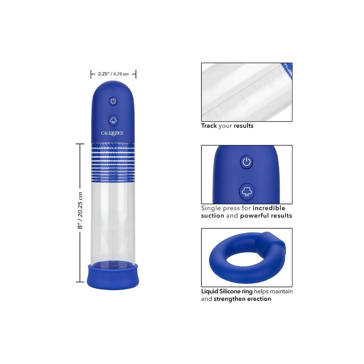 Admiral Erektionspumpen-Kit wiederaufladbar von Calexotics kaufen | Fesselliebe