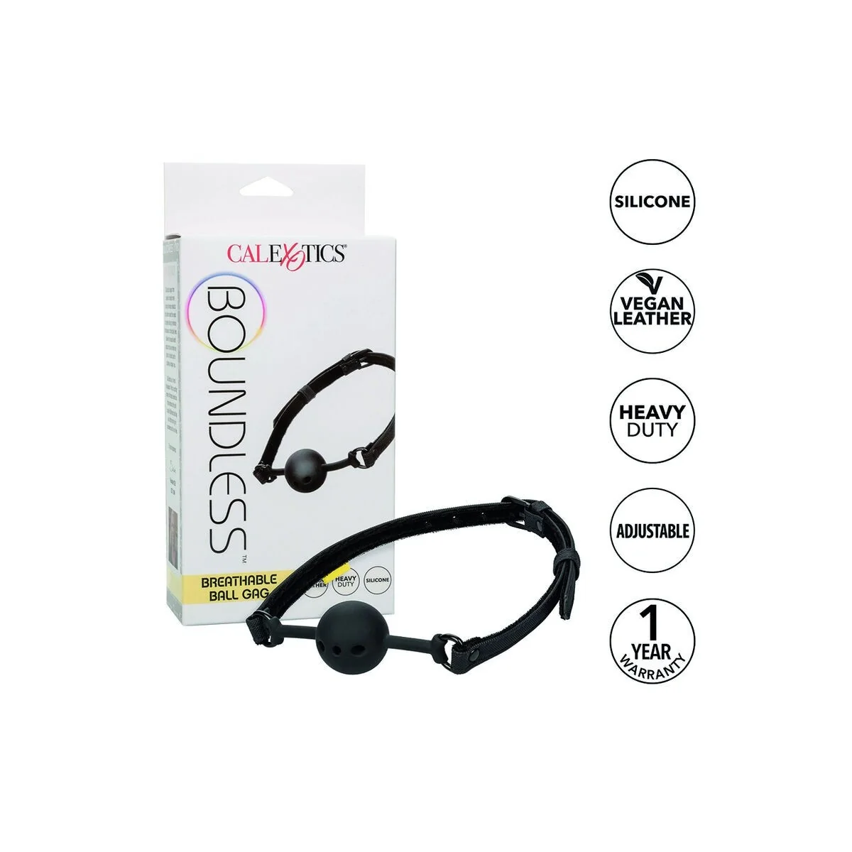 Boundless Atmungsaktiver Ballknebel von Calexotics kaufen | Fesselliebe