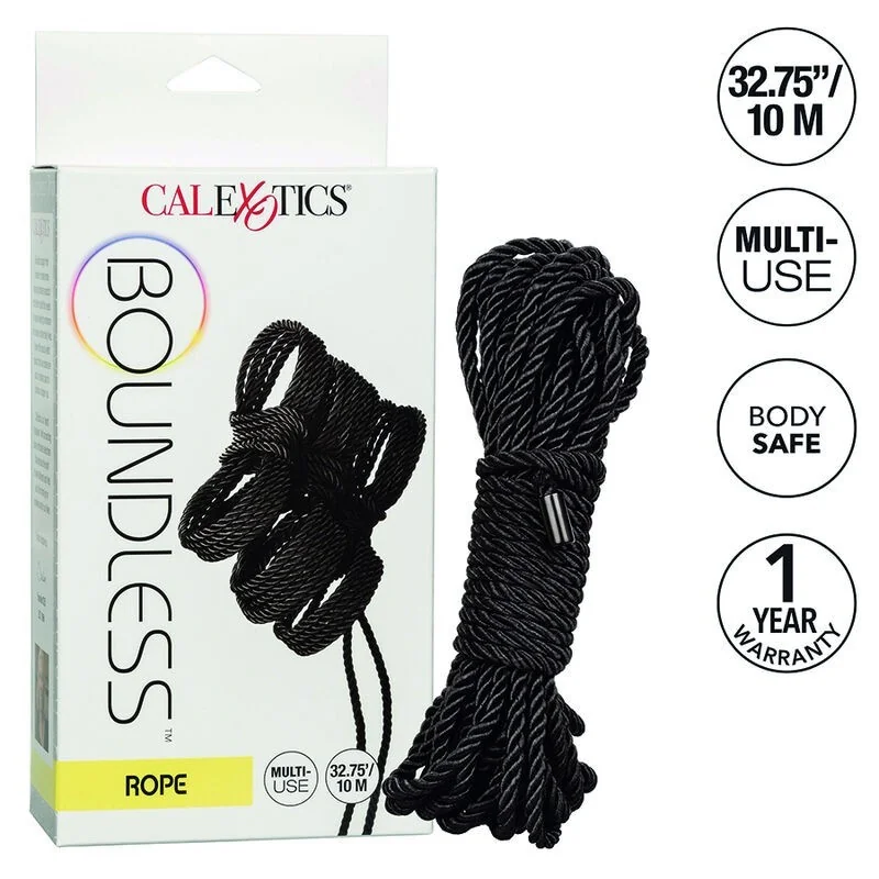 BOUNDLESS SEIL 10M SCHWARZ VON CALEXOTICS