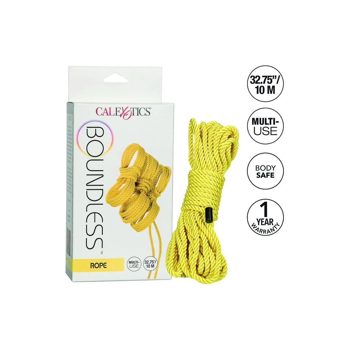 Boundless Seil 10m Gelb von Calexotics kaufen | Fesselliebe