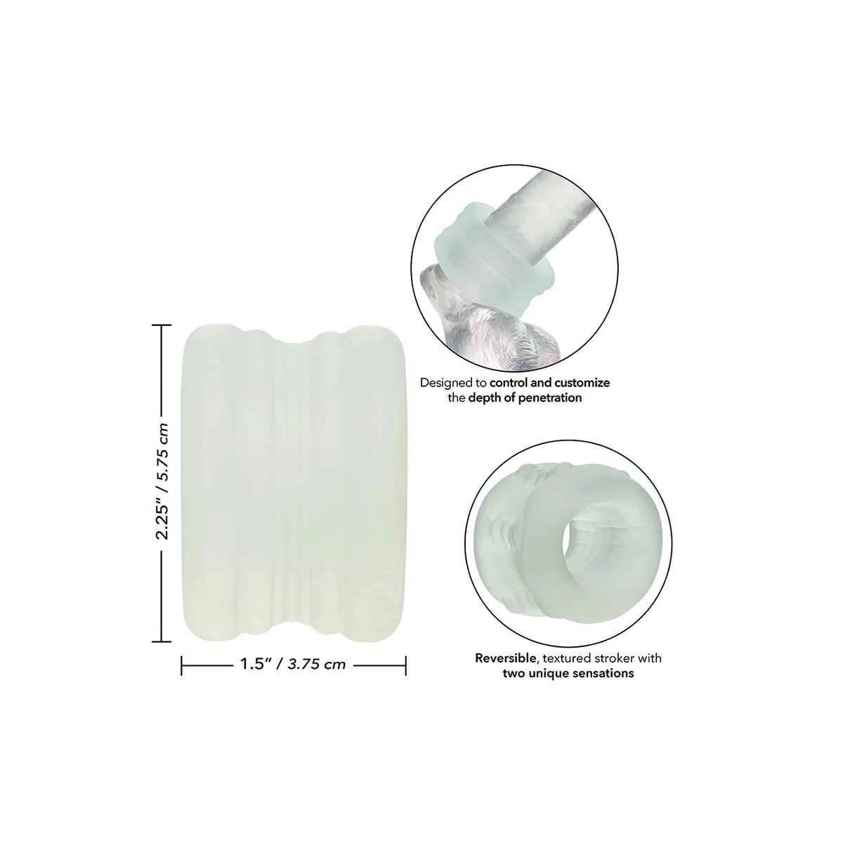 Boundless Bumper-Stroker-Ring von Calexotics kaufen | Fesselliebe