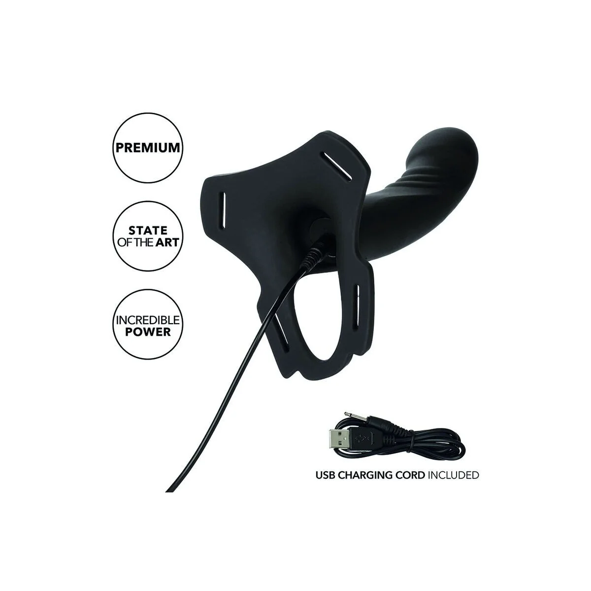 Boundless wiederaufladbarer Multiporpuse-Arness von Calexotics kaufen | Fesselliebe