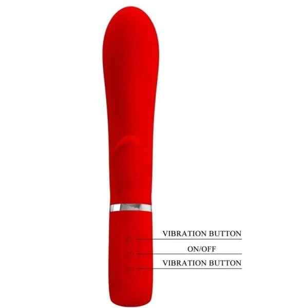 Thomas Multifunktions-G-Spot-Vibrator Rot von Pretty Love Flirtation kaufen | Fesselliebe