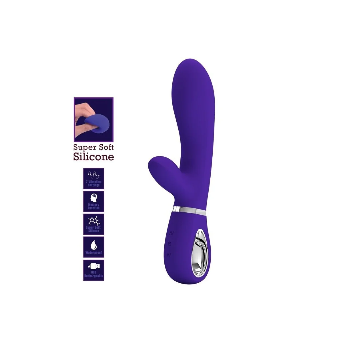 Thomas Multifunktions-G-Spot-Vibrator Lila von Pretty Love Flirtation kaufen | Fesselliebe