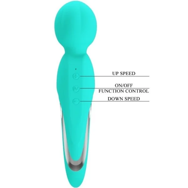 Walter Vibrator Stab Aqua Grün von Pretty Love Flirtation kaufen | Fesselliebe