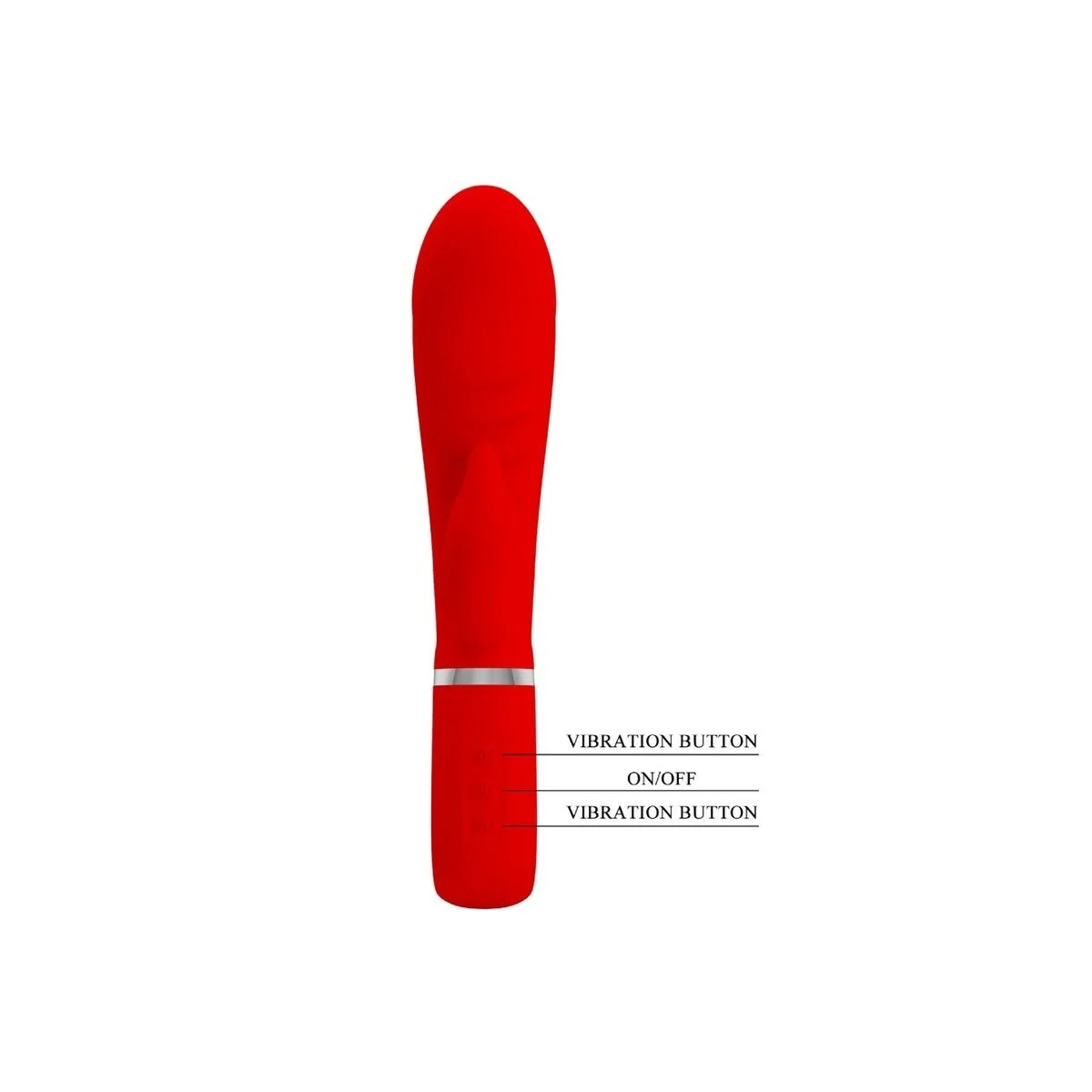 Prescott Multifunktions-G-Spot-Vibrator Rot von Pretty Love Flirtation kaufen | Fesselliebe