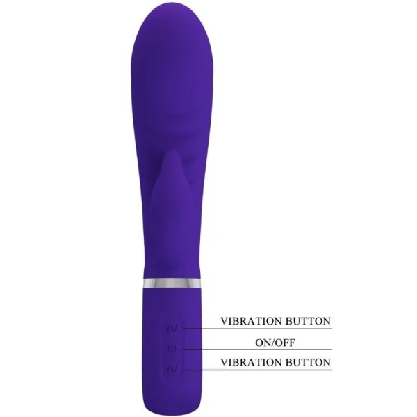 Prescott Multifunktions-G-Spot-Vibrator Lila von Pretty Love Flirtation kaufen | Fesselliebe
