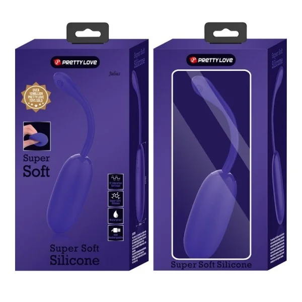 Julius Wasserdichtess, wiederaufladbares Vibrierendes Ei Lila von Pretty Love Smart kaufen | Fesselliebe