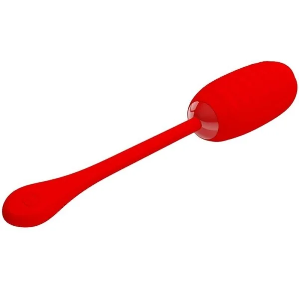 Kirk wiederaufladbares Vibrationsei Rot von Pretty Love Smart kaufen | Fesselliebe