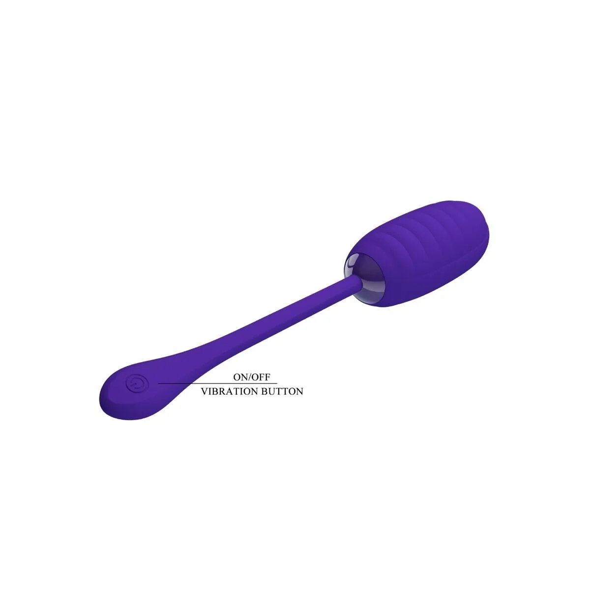 Kirk wiederaufladbares Vibrationsei Lila von Pretty Love Smart kaufen | Fesselliebe