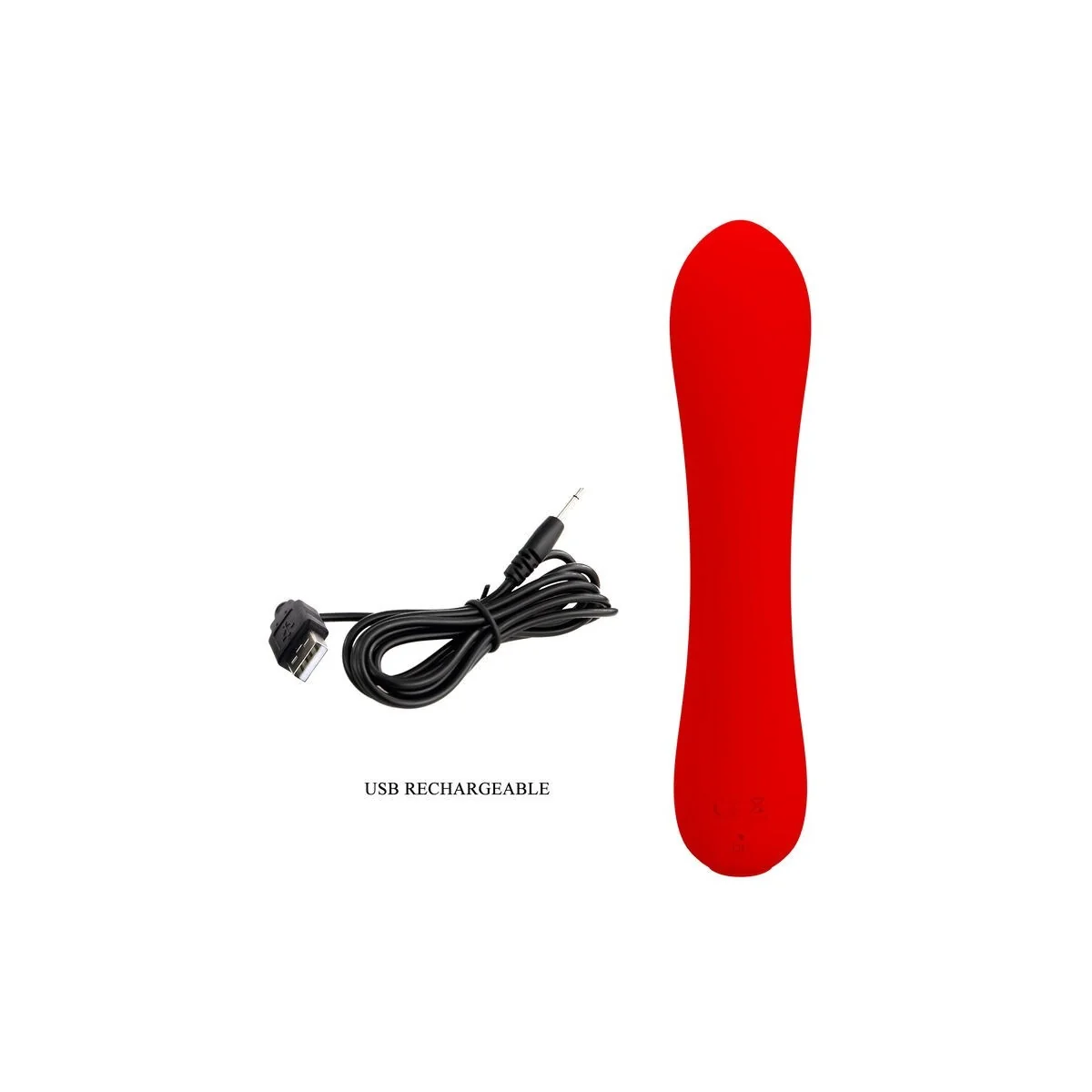Prescott wiederaufladbarer Vibrator Rot von Pretty Love Smart kaufen | Fesselliebe