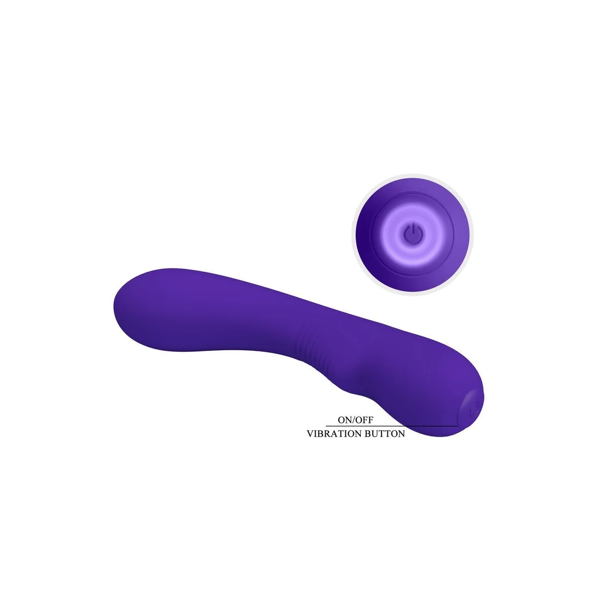 Prescott wiederaufladbarer Vibrator Lila von Pretty Love Smart kaufen | Fesselliebe