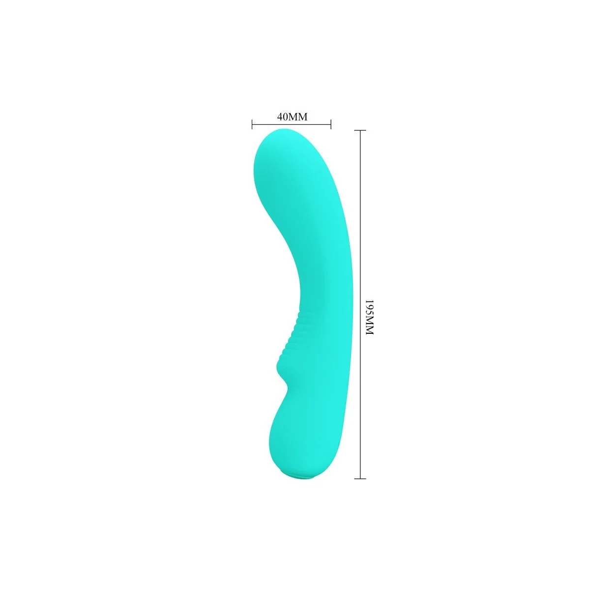Prescott wiederaufladbarer Vibrator Aqua Green von Pretty Love Smart kaufen | Fesselliebe