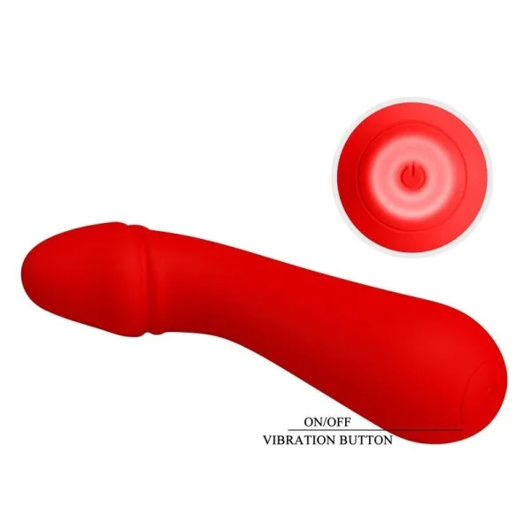 Cetus wiederaufladbarer Vibrator Rot von Pretty Love Smart kaufen | Fesselliebe