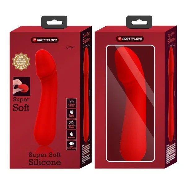 Cetus wiederaufladbarer Vibrator Rot von Pretty Love Smart kaufen | Fesselliebe