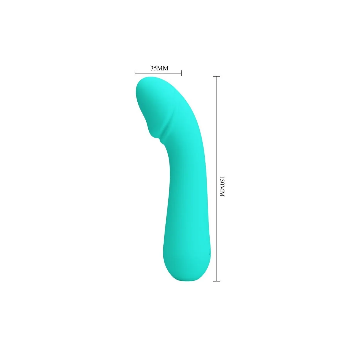 Cetus wiederaufladbarer Vibrator Aqua Green von Pretty Love Smart kaufen | Fesselliebe