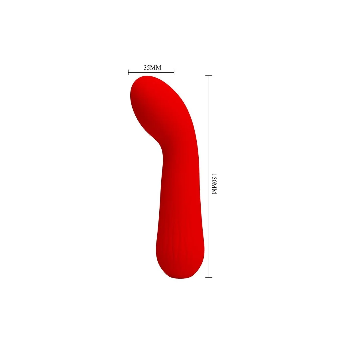 Faun wiederaufladbarer Vibrator Rot von Pretty Love Smart kaufen | Fesselliebe
