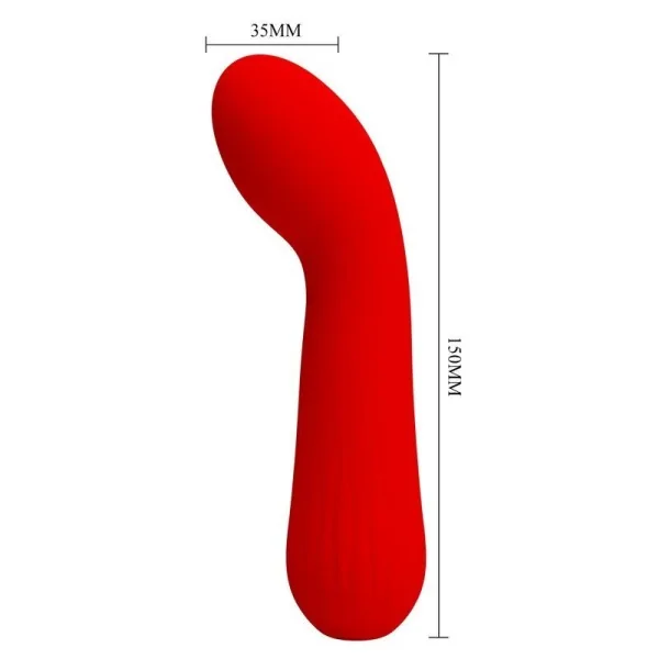 Faun wiederaufladbarer Vibrator Rot von Pretty Love Smart kaufen | Fesselliebe