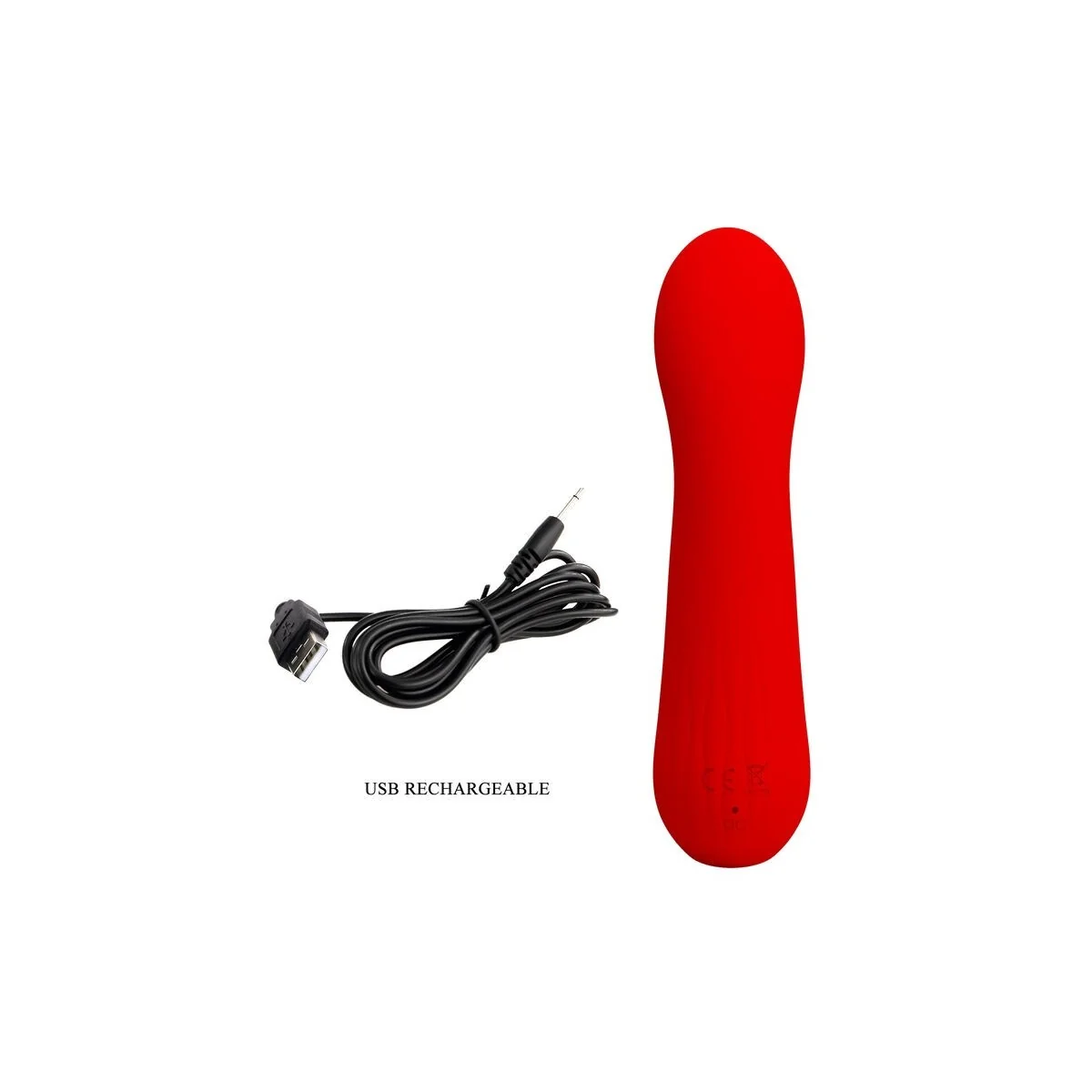 Faun wiederaufladbarer Vibrator Rot von Pretty Love Smart kaufen | Fesselliebe