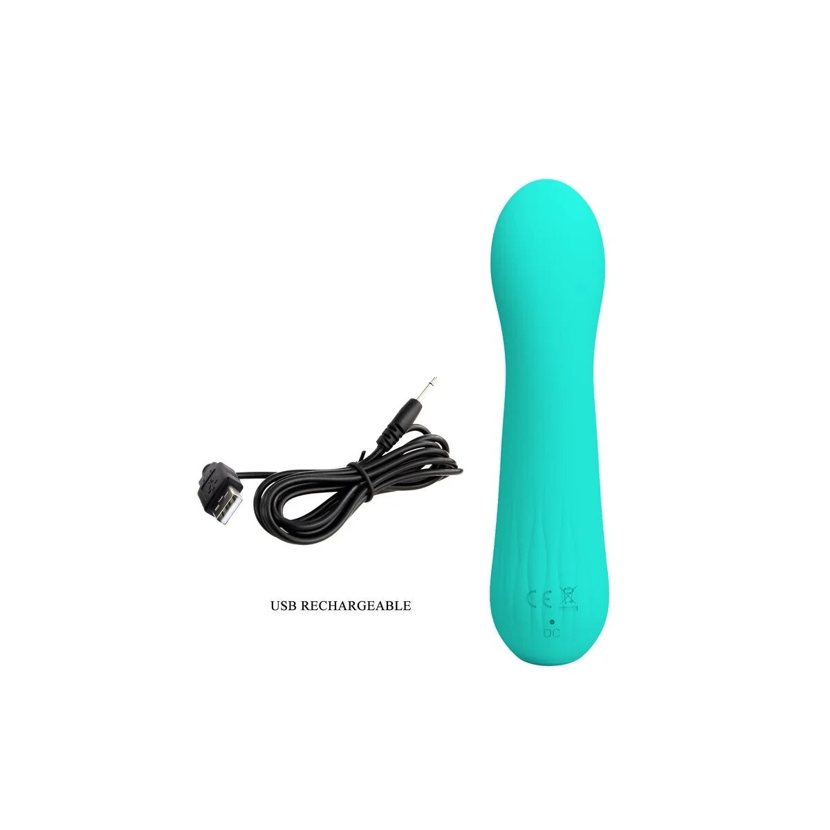 Faun wiederaufladbarer Vibrator Aquagrün von Pretty Love Smart kaufen | Fesselliebe