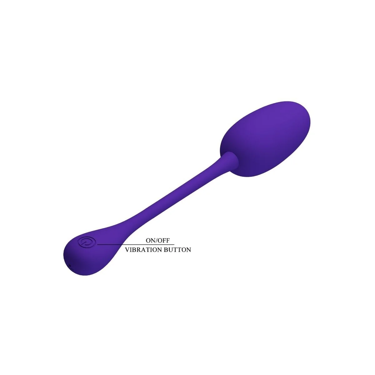 Knucker Purple wiederaufladbares Vibrations-Ei von Pretty Love Flirtation kaufen | Fesselliebe