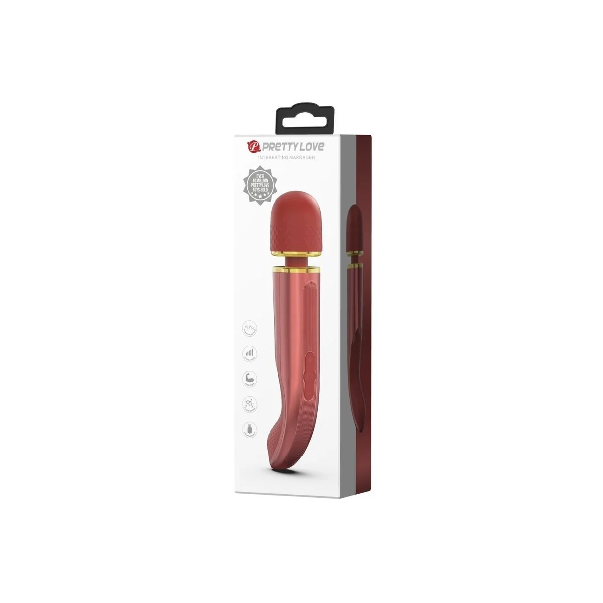 Massager 7 Vibrationsmodi Rosa von Pretty Love Smart kaufen | Fesselliebe