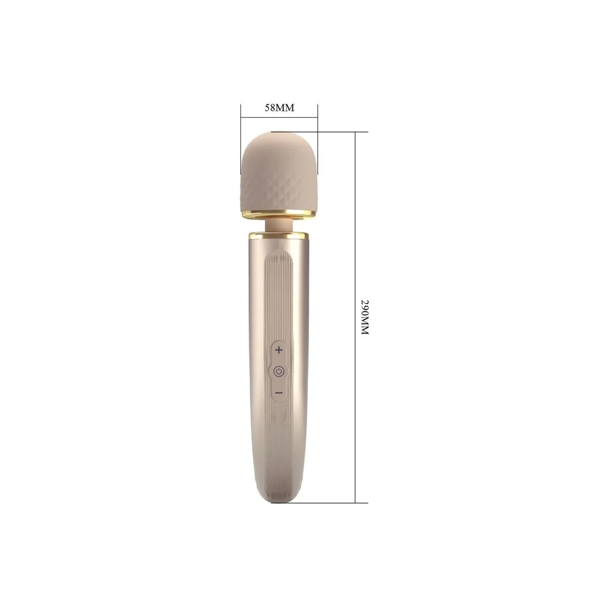 Massager 7 Vibrationsmodi Champagner von Pretty Love Smart kaufen | Fesselliebe