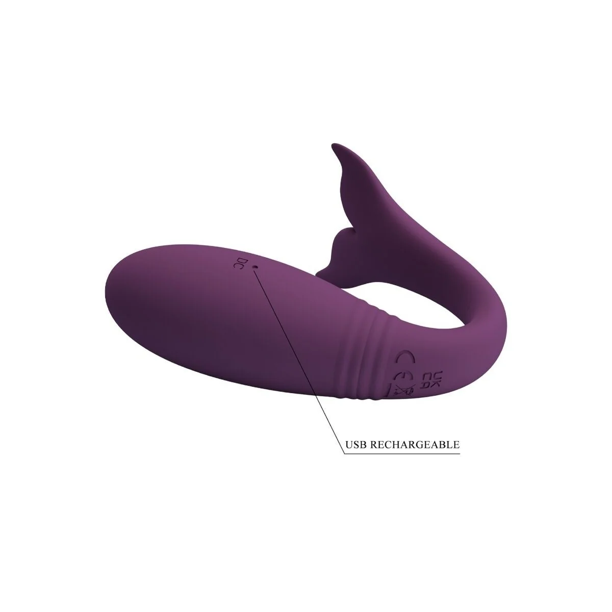 Jayleen Vibrator mit App-mit Fernbedienung Lila von Pretty Love Led kaufen | Fesselliebe