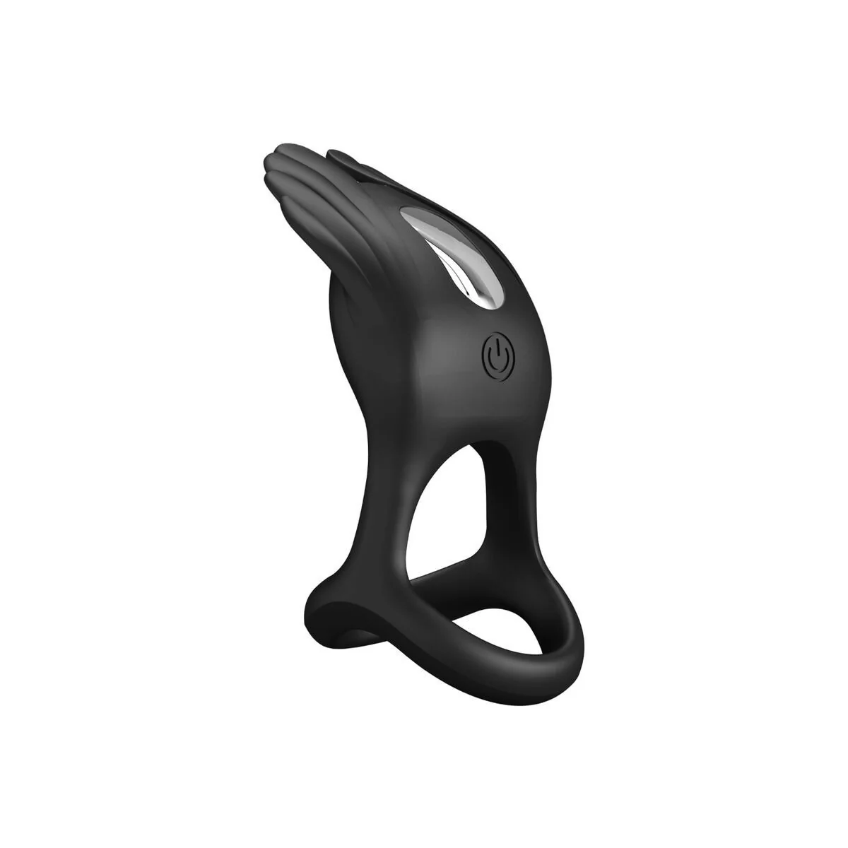 Silas Vibrant Penis Ring 7 Vibrationen Schwarzes Silikon von Pretty Love Male kaufen | Fesselliebe