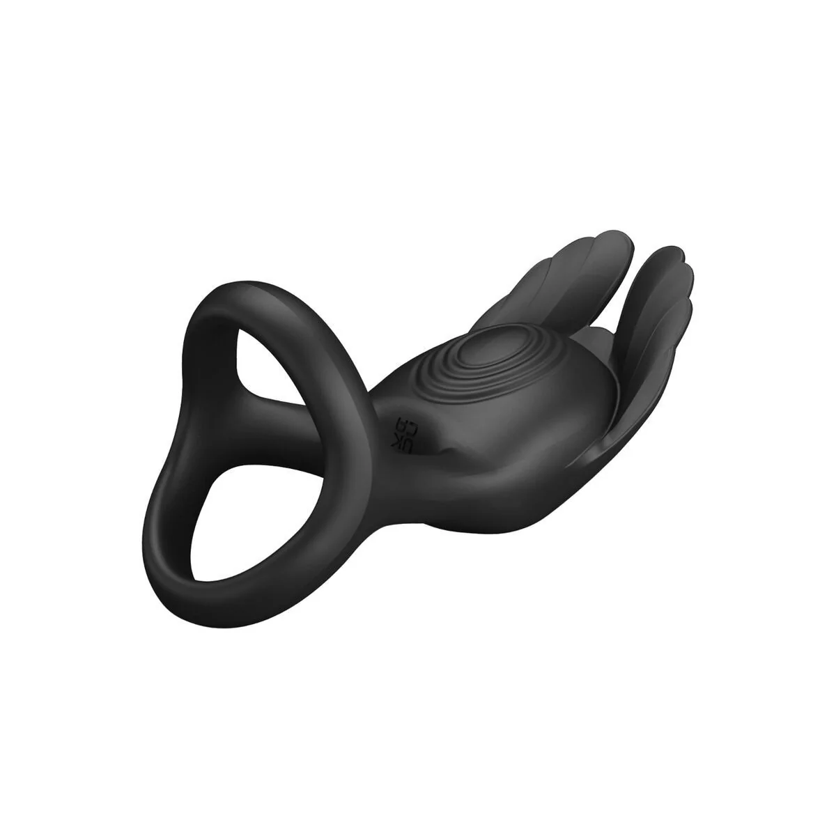 Silas Vibrant Penis Ring 7 Vibrationen Schwarzes Silikon von Pretty Love Male kaufen | Fesselliebe