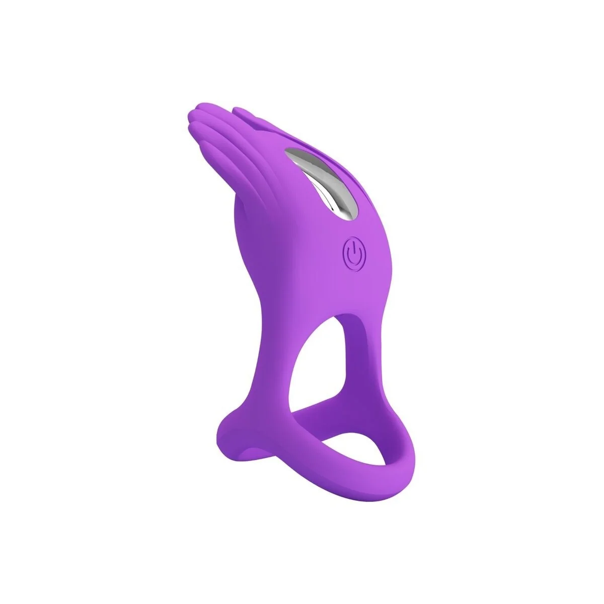 Silas Vibrant Penis Ring 7 Vibrationen Lila Silikon von Pretty Love Male kaufen | Fesselliebe
