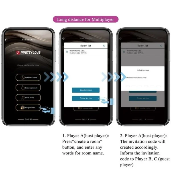 Billy Vibrationsfernbedienung Lila mit kostenloser App von Pretty Love kaufen | Fesselliebe