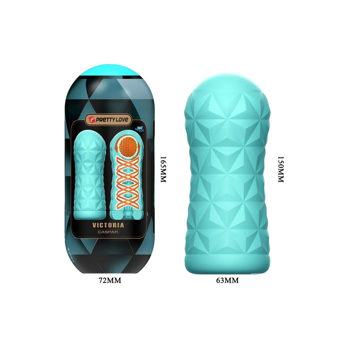 Victoria Masturbator 15 Stück von Pretty Love Male kaufen | Fesselliebe