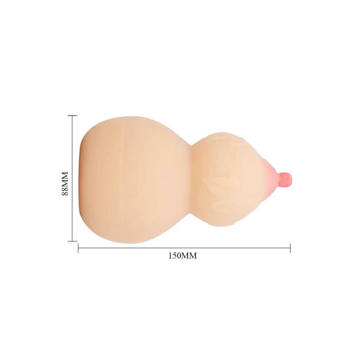 Mastubador in Kalebash-Brustform von Crazy Bull kaufen | Fesselliebe