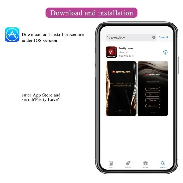 Hector Electroshock Vibrator Per App-Steuerung Lila von Pretty Love High Grade kaufen | Fesselliebe